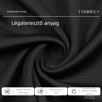 Férfi nyári futó mellény, légáteresztő, nedvességelnyelő Milk Silk anyaggal, 95% poliészter