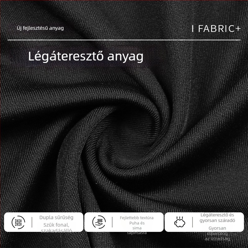 Férfi nyári futó mellény, légáteresztő, nedvességelnyelő Milk Silk anyaggal, 95% poliészter