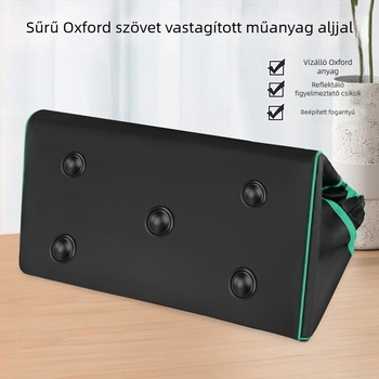 Villanyszerelő táska többszintű szerszámtárolóval, vízálló, vállon hordozható