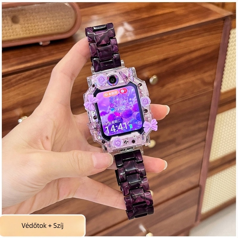 Gyanta védőtok Little Genius telefonos óraszíjakhoz Z11/Z10/Z9/Z8 és Z7S/Z6A