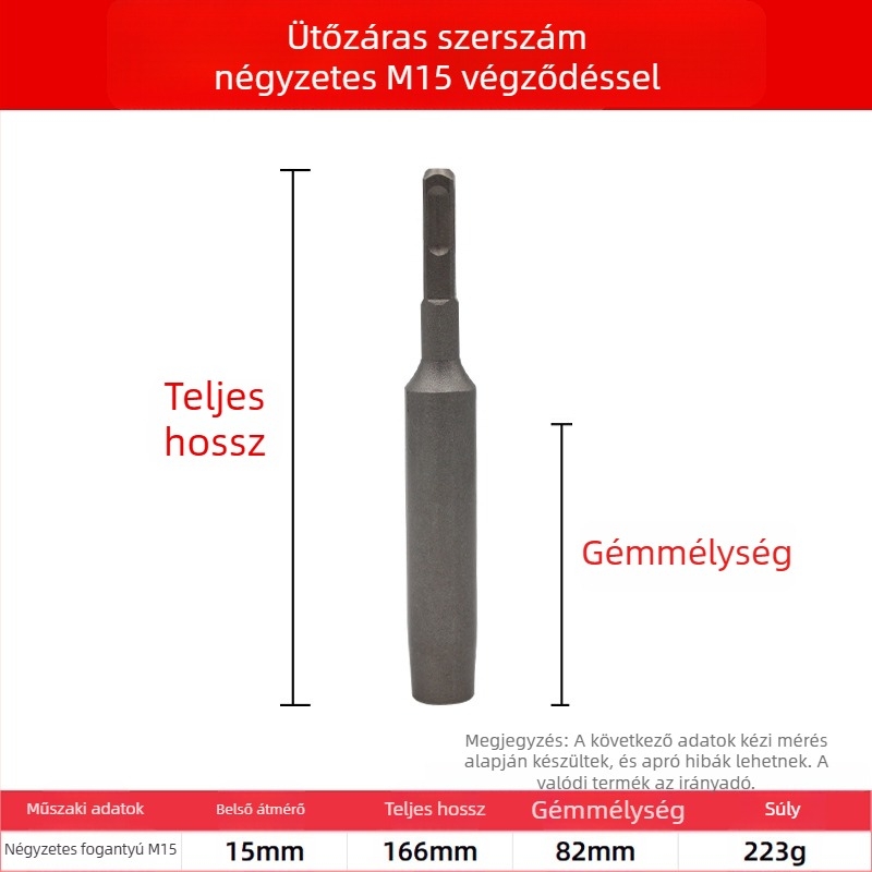 Kromált acél – Mechanikus tágítócsavar ütőhüvely, eszköz rögzítéshez ankerhez, nemzeti szabvány, 1 darabos készlet gépjavításhoz
