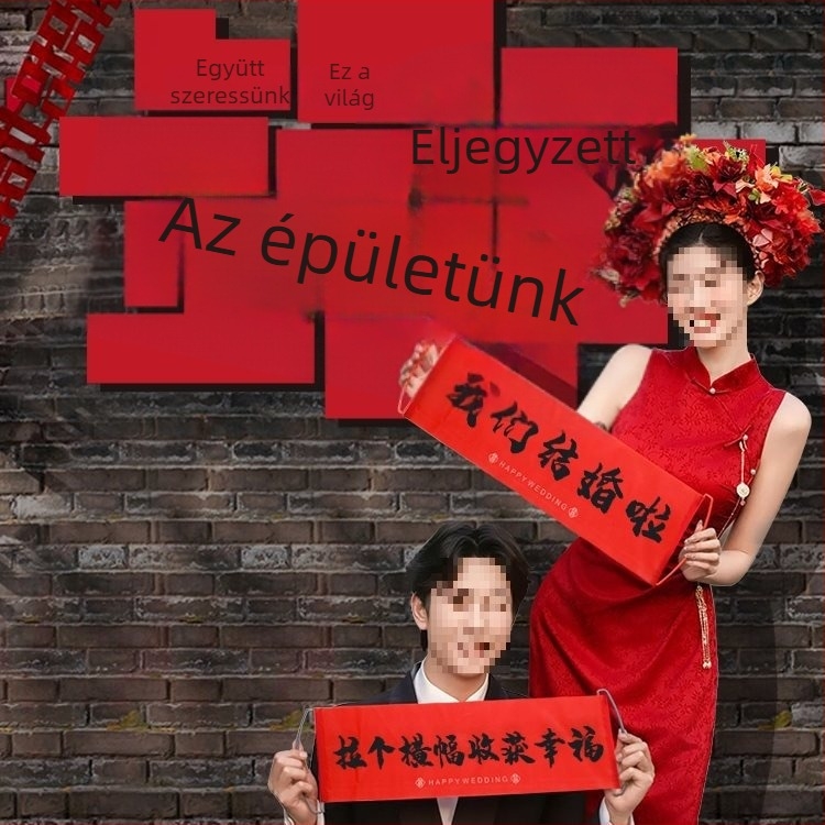 Esküvői fotóháttér – falikép, dekoráció; nem importált; személyes ajándék