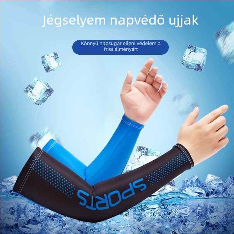 Férfi Ice Silk karvédők – Nyár 2021, Poliészter 71–80%, Nylon 61–70% keverék, Márka KSHWPP