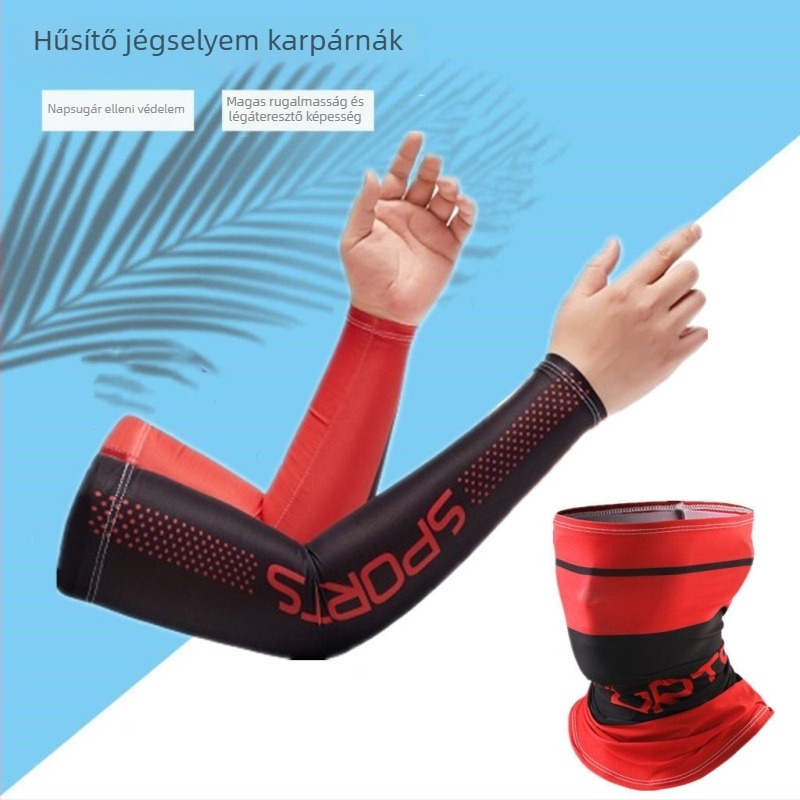 Férfi Ice Silk karvédők – Nyár 2021, Poliészter 71–80%, Nylon 61–70% keverék, Márka KSHWPP