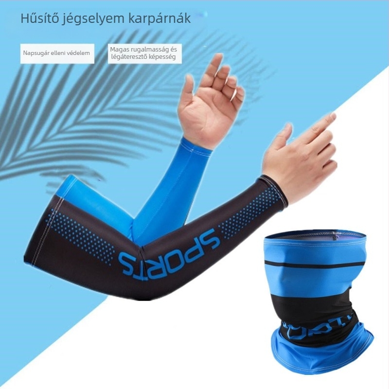 Férfi Ice Silk karvédők – Nyár 2021, Poliészter 71–80%, Nylon 61–70% keverék, Márka KSHWPP