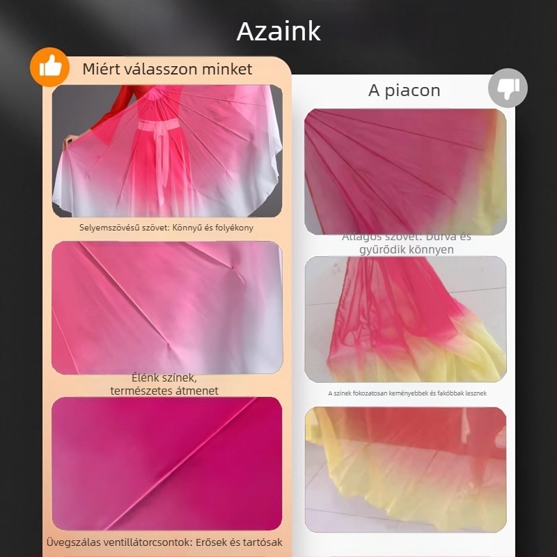 Kínai stílusú bambusz táncfán — Márka Can oem; Kategória: Fan; Anyag: Bambusz; Stílus: Kínai