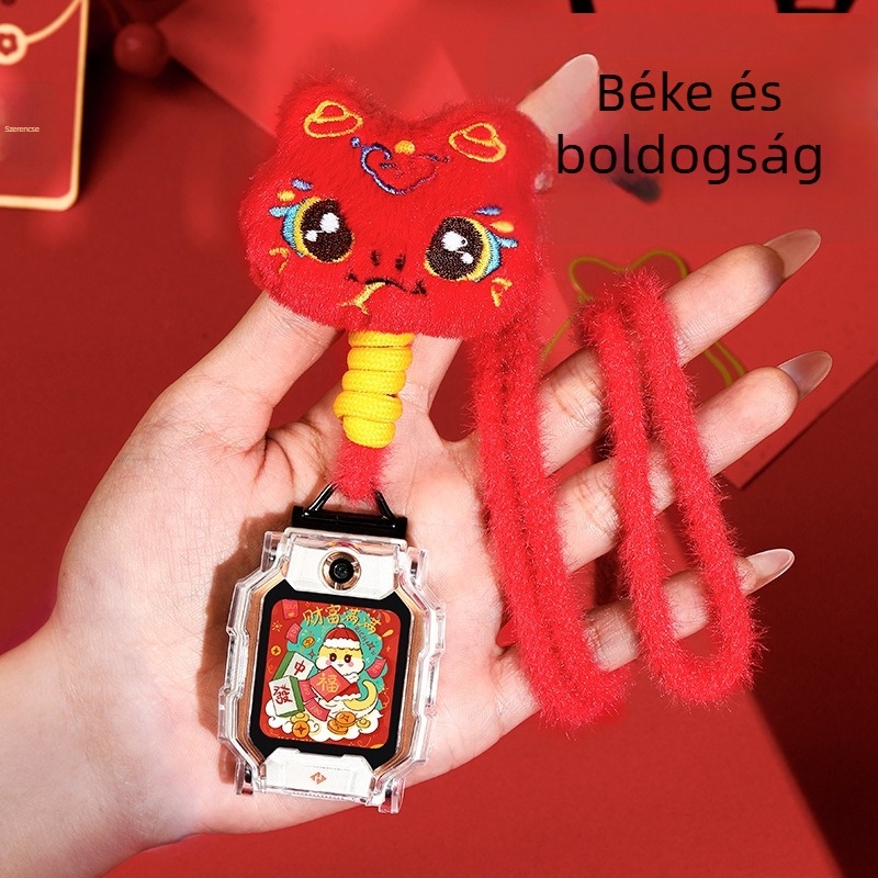 Little Genius okosórához szíj plüss figurával a nyakba akaszthatóval és védőtokkal Z1; kompatibil Z10/Z9/Z8 és D2/D3