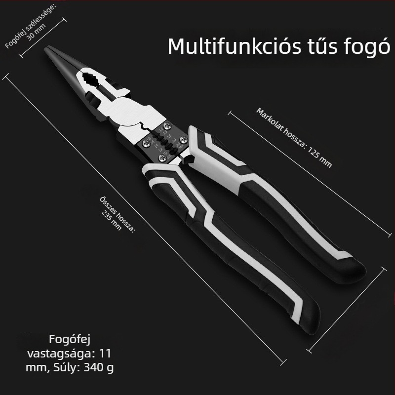Ipari minőségű vágófogó, márka Other, fej hossza 65 mm