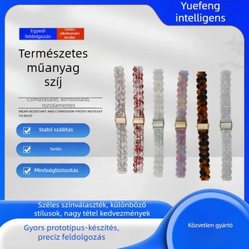 FY fém Apple Watch szíj összecsukható csattal – divatos stílus, kompatibil Apple Watch, súly 3.2 g