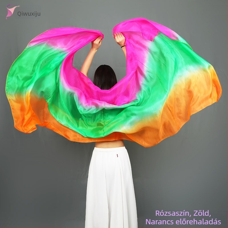 Keleti tánc sál, Tündéri Belly Dance sál, Klasszikus tánc kellék, Gyerek sál (Márka: Other; Készleten; Nyár 2021)