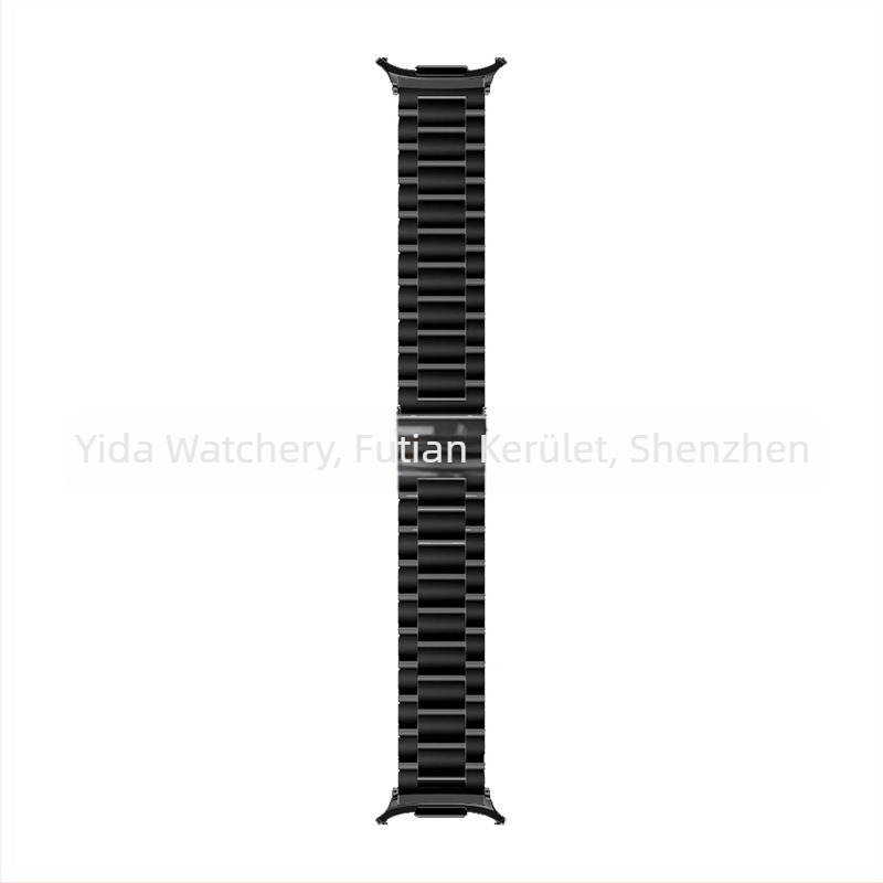 Samsung Galaxy Watch7 Ultra rozsdamentes acél szíj, összecsukható csat, üzleti stílus, tömeg 100 g