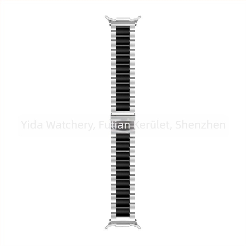 Samsung Galaxy Watch7 Ultra rozsdamentes acél szíj, összecsukható csat, üzleti stílus, tömeg 100 g