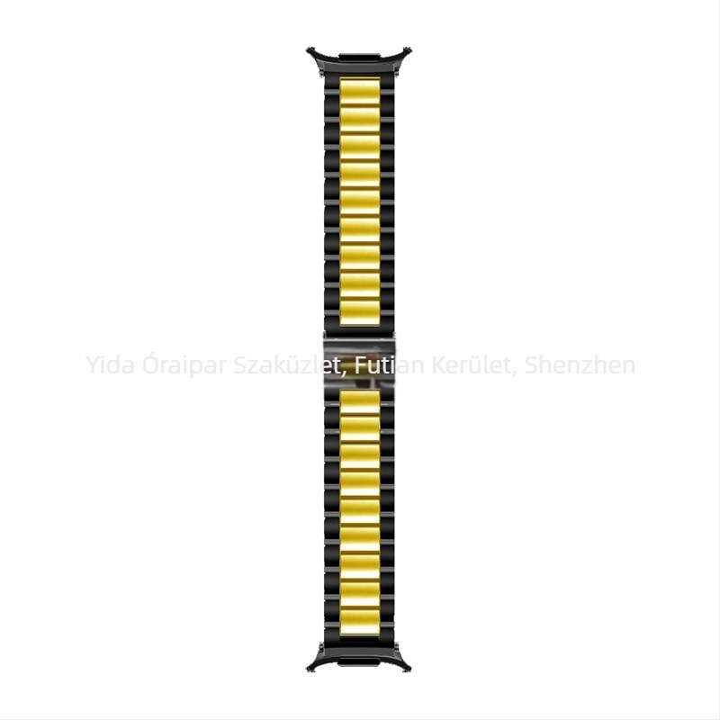 Samsung Galaxy Watch7 Ultra rozsdamentes acél szíj, összecsukható csat, üzleti stílus, tömeg 100 g