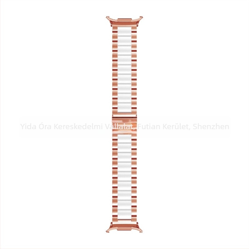 Samsung Galaxy Watch7 Ultra rozsdamentes acél szíj, összecsukható csat, üzleti stílus, tömeg 100 g