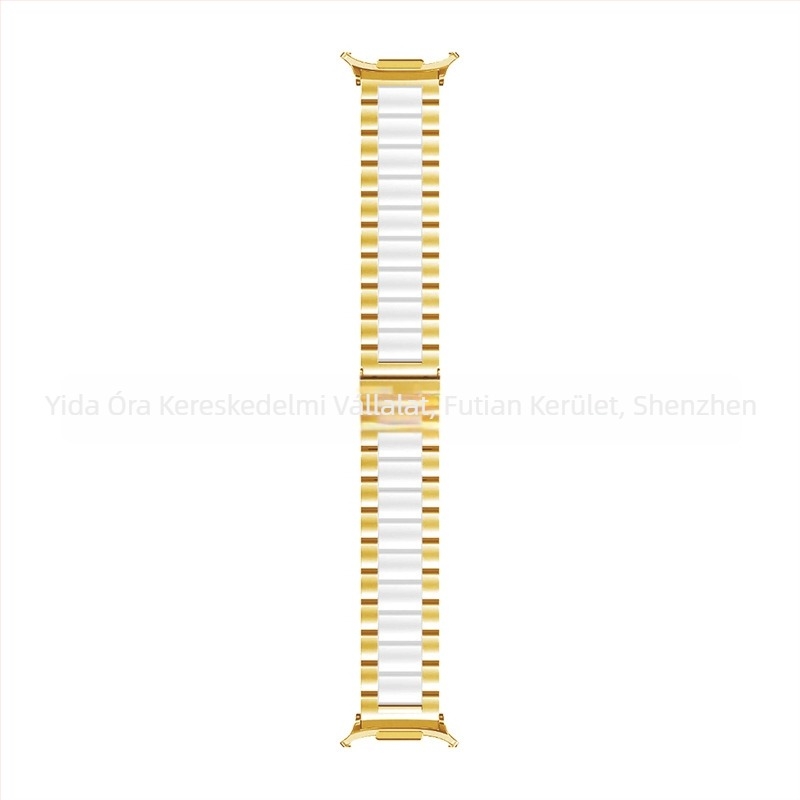 Samsung Galaxy Watch7 Ultra rozsdamentes acél szíj, összecsukható csat, üzleti stílus, tömeg 100 g