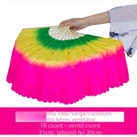 Kétoldalas Yangko táncfan előadásokhoz, színpadi kellék, márka Unique, 2021 nyarán debütált