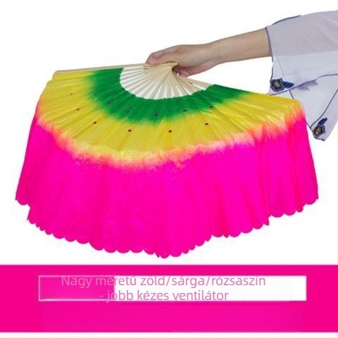 Kétoldalas Yangko táncfan előadásokhoz, színpadi kellék, márka Unique, 2021 nyarán debütált