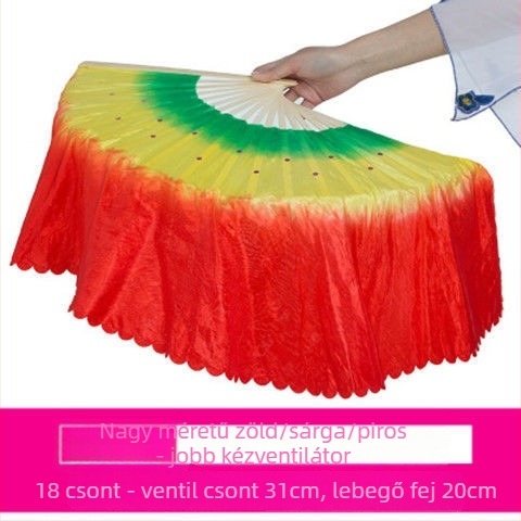 Kétoldalas Yangko táncfan előadásokhoz, színpadi kellék, márka Unique, 2021 nyarán debütált