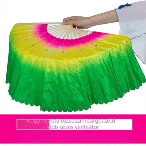 Kétoldalas Yangko táncfan előadásokhoz, színpadi kellék, márka Unique, 2021 nyarán debütált