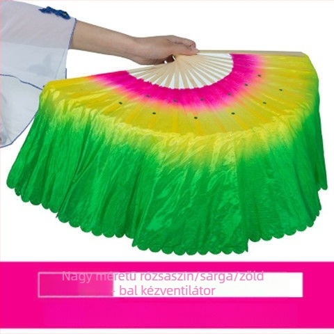 Kétoldalas Yangko táncfan előadásokhoz, színpadi kellék, márka Unique, 2021 nyarán debütált