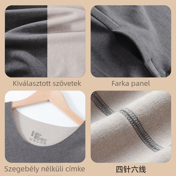 Férfiak részére meleg alapréteg készlet, vastag anyag 251-300 g/m2, 100% poliészter, kerek nyak, hosszú ujjú, nadrág