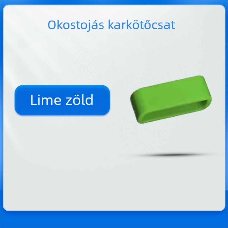 Szilikon csatos szíj Huawei B6/B7 és Xiaomi Mi Band 8/7 Pro számára – egyszerű stílus