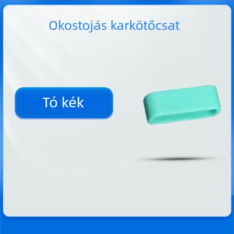 Szilikon csatos szíj Huawei B6/B7 és Xiaomi Mi Band 8/7 Pro számára – egyszerű stílus