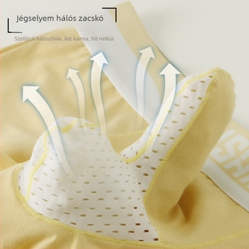 Yo Shidun Férfi középmagasságú boxeralsónadrág, lélegző pamutból (95–100%), egyszerű szövés