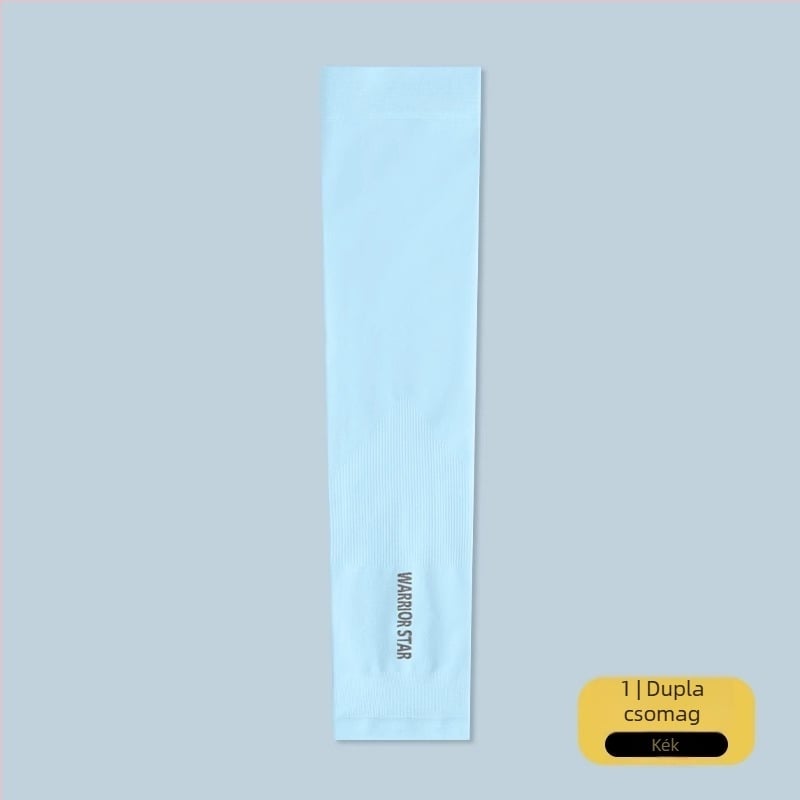 Uniszex kerékpáros karvédő UV-védelemmel és Ice Silk hűtéssel, nylon anyag (81–95% nylon tartalom)