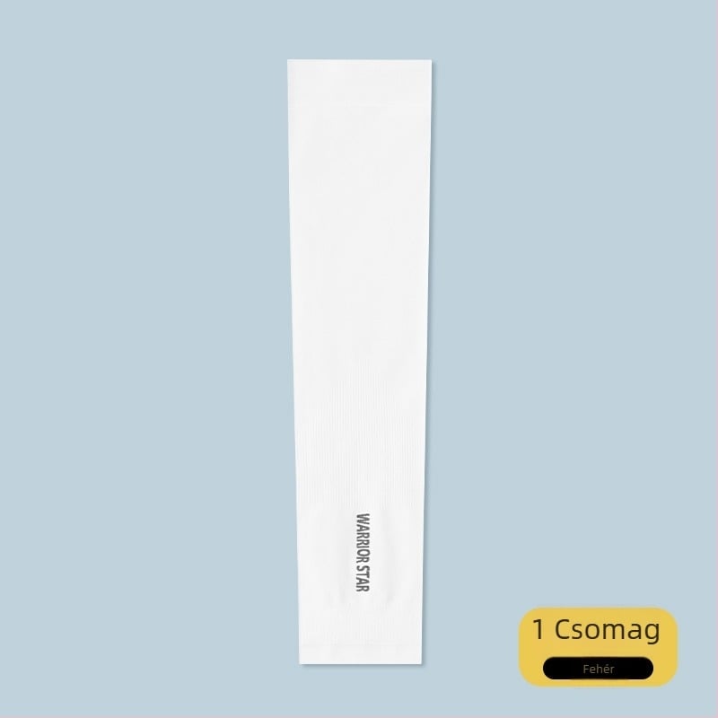 Uniszex kerékpáros karvédő UV-védelemmel és Ice Silk hűtéssel, nylon anyag (81–95% nylon tartalom)