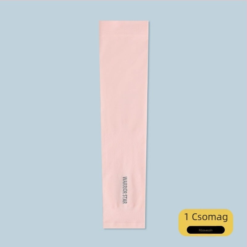 Uniszex kerékpáros karvédő UV-védelemmel és Ice Silk hűtéssel, nylon anyag (81–95% nylon tartalom)