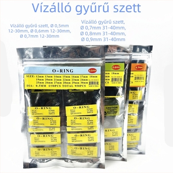 Óra hátlap vízálló tömítőgyűrű – szerszámkészlet, háztartási használathoz, 1 készlet