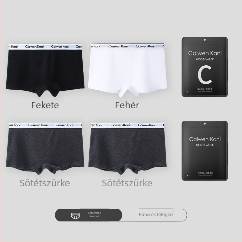 Női pamut boxer brief, seamless, középmagas derekú, légáteresztő kötött anyag