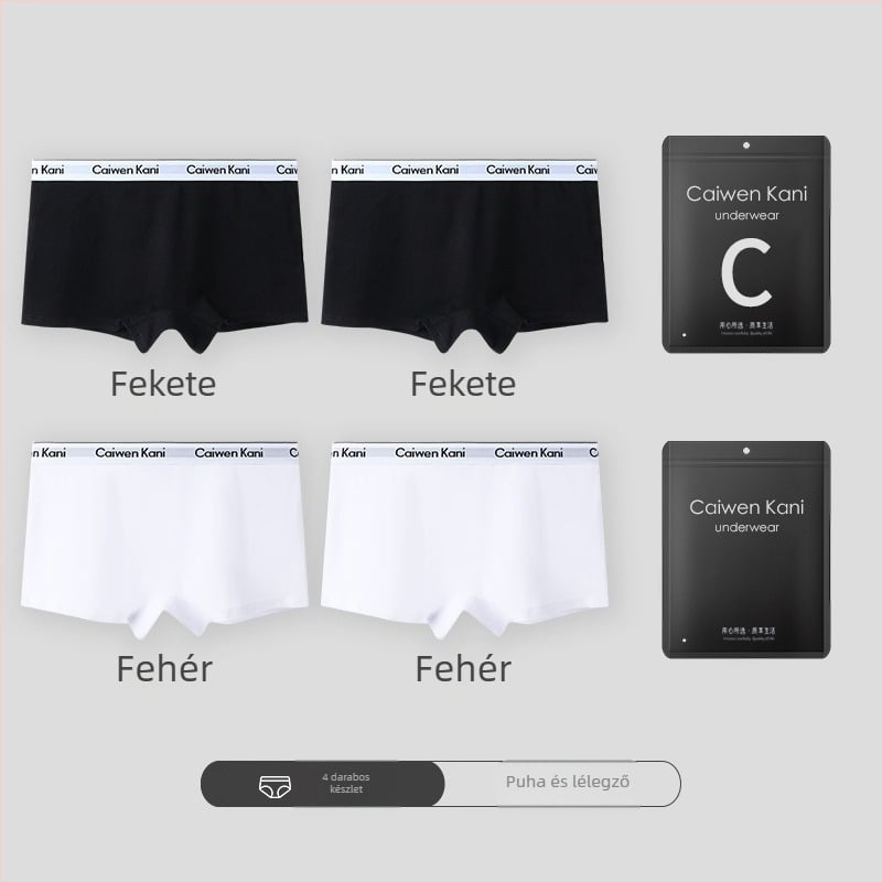Női pamut boxer brief, seamless, középmagas derekú, légáteresztő kötött anyag