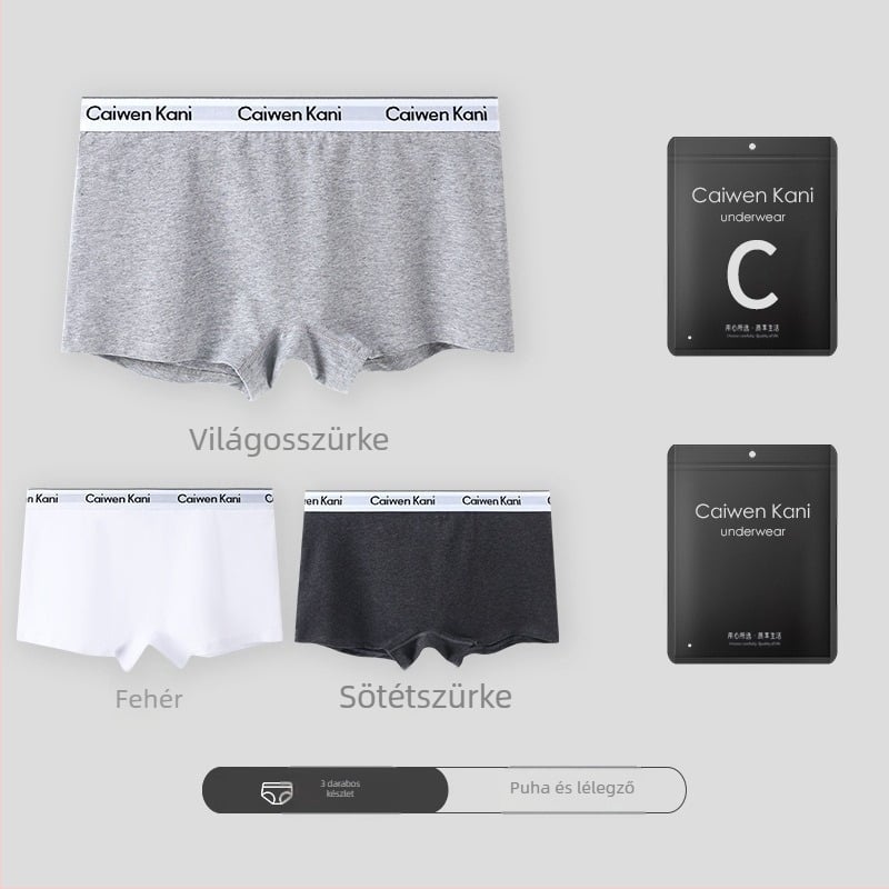 Női pamut boxer brief, seamless, középmagas derekú, légáteresztő kötött anyag
