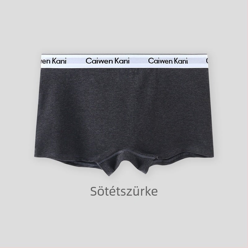Női pamut boxer brief, seamless, középmagas derekú, légáteresztő kötött anyag