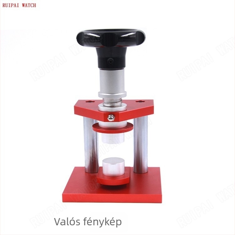 Óra hátlapnyomó gép akkumulátor cseréhez – asztali spirális kivitel - Márka: Egyéb; Anyag: Egyéb; Alkalmazási terület: Egyéb