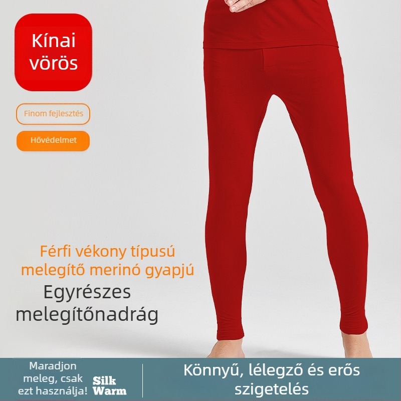 Őszi-téli fűtő termo alsó-felső készlet, akril tartalom 30–50%, vastag anyag 251–300 g/m2, varrás nélküli
