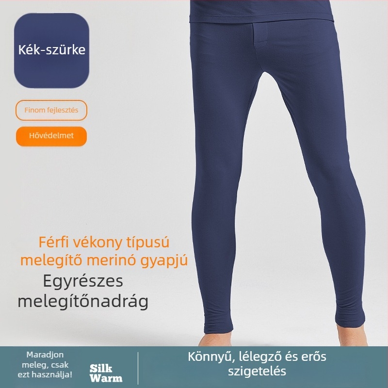 Őszi-téli fűtő termo alsó-felső készlet, akril tartalom 30–50%, vastag anyag 251–300 g/m2, varrás nélküli