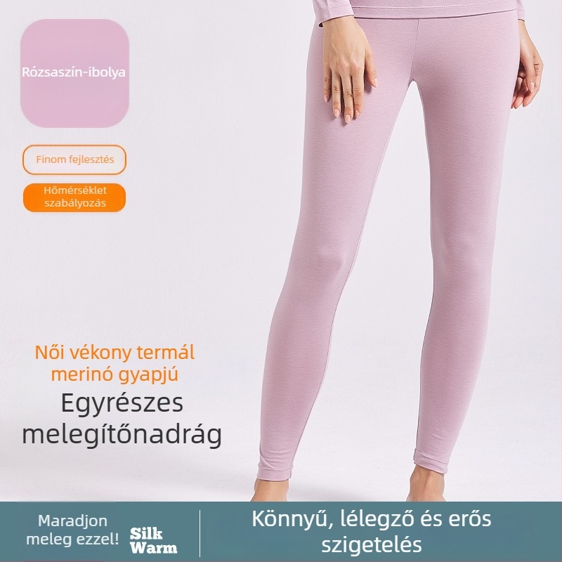 Őszi-téli fűtő termo alsó-felső készlet, akril tartalom 30–50%, vastag anyag 251–300 g/m2, varrás nélküli