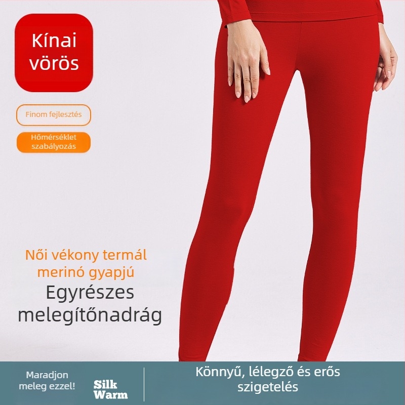Őszi-téli fűtő termo alsó-felső készlet, akril tartalom 30–50%, vastag anyag 251–300 g/m2, varrás nélküli