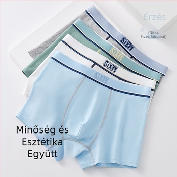 Fiúknak készült pamut alsónadrág, Class A, 95–100% pamut, varrás nélküli kivitelezés, 8 éves kortól