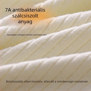 Női melegítő alapréteg készlet beépített melltartó párnákkal, karcsú szabású felső V‑nyakkal és nadrággal, őszi–téli meleg, selyemérzetű felület