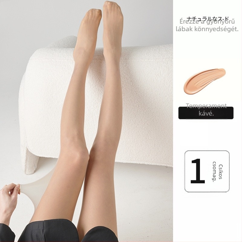 Női harisnya Velvet – ultra vékony, láthatatlan, egyszínű, fő anyag 70–80% nylon, tavasz-ősz viselet