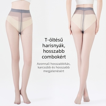 Női ultra vékony velúr harisnya fenékemelés és anti-akasztás funkcióval, egyszínű, 30–50% viszkóz