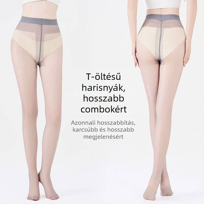 Női ultra vékony velúr harisnya fenékemelés és anti-akasztás funkcióval, egyszínű, 30–50% viszkóz