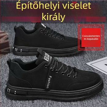Férfi sneaker, lélegző, csúszásmentes és kopásálló dizájn; felsőrész többféle anyagból, talp PVC, fűzők, alacsony sarok 1–3 cm
