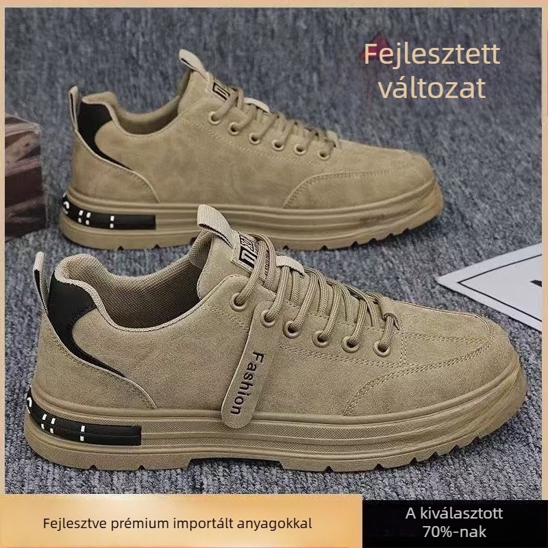 Férfi sneaker, lélegző, csúszásmentes és kopásálló dizájn; felsőrész többféle anyagból, talp PVC, fűzők, alacsony sarok 1–3 cm