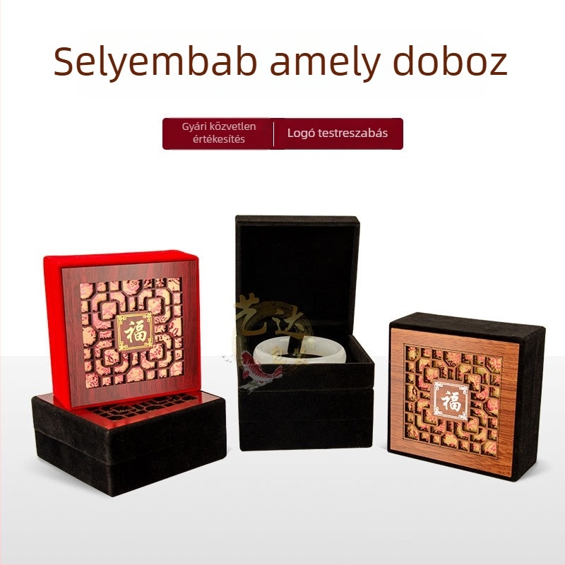 Lyukasztott mintázatú ékszerdoboz – Anyag: műanyag; Tolerancia: 0,1 mm; Speciális csomagolás: ékszeres csomagolás