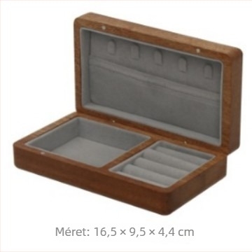 Fa ékszerdoboz, új kínai stílus, modell 0408